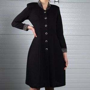 Vintage Algo Long Sleeve Dress